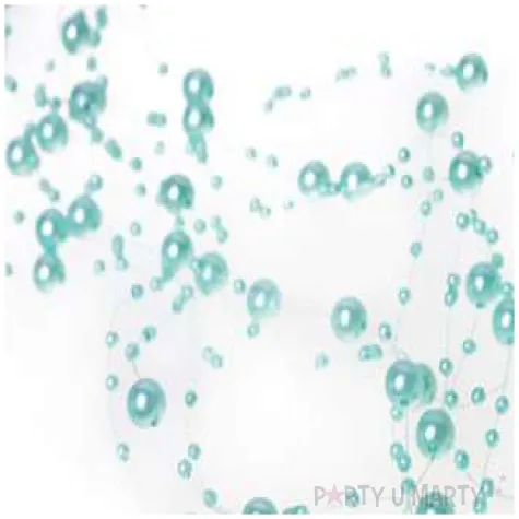 girlanda perlowa mietowy partydeco 130 cm