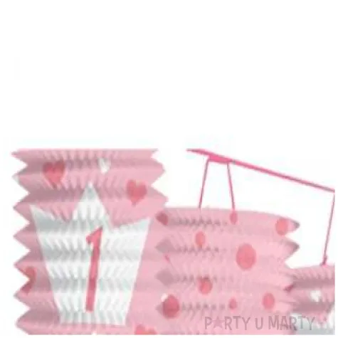 girlanda pierwsze urodziny lampiony 3 65 m