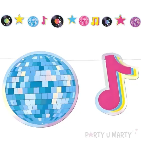 girlanda retro disco partypal 150 cm