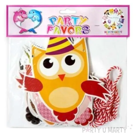 girlanda sowki urodzinowe 200 cm