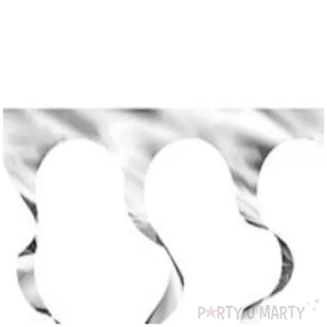 girlanda spirale srebrne 38 cm x 550 cm