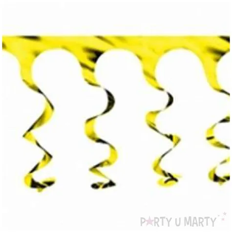 girlanda spirale zlote 38 cm x 550 cm