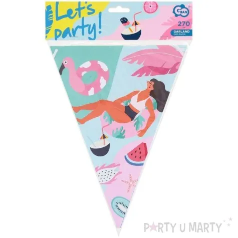 girlanda summer lets party surfing godan 270 cm