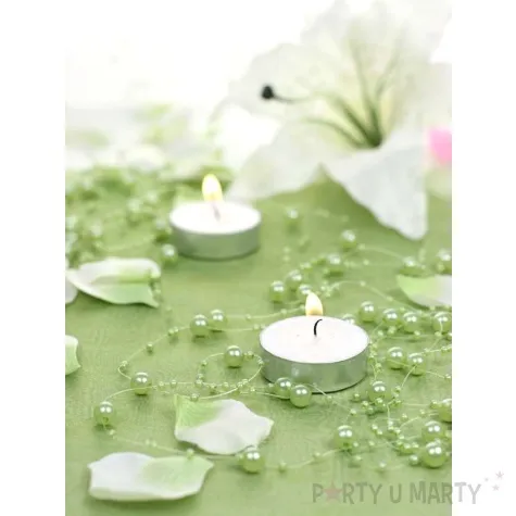 girlandy perlowe j zielen 1 3m 1op