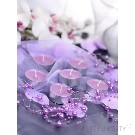 girlandy perlowe liliowy 1 3m 1op