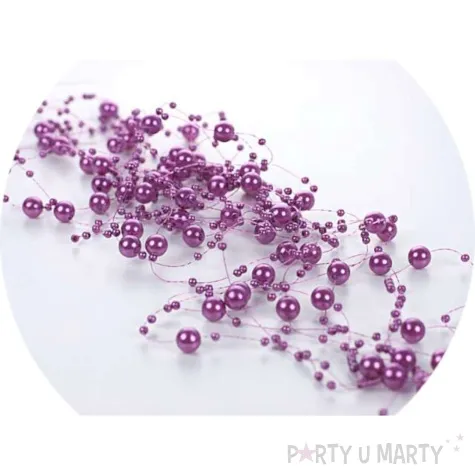 girlandy perlowe purpura 1 3m 1op