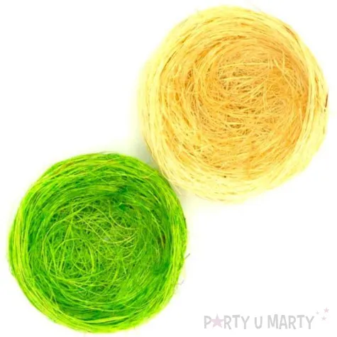 gniazdka dekoracyjne zielone i zolte aliga 2 szt