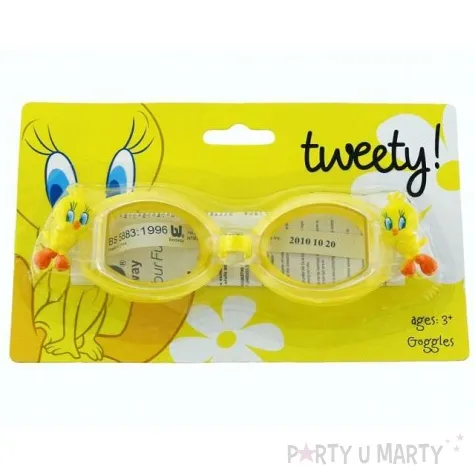 gogle do plywania tweety bestway