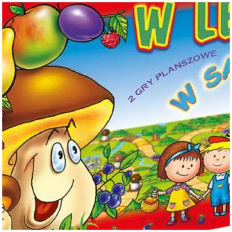 gra planszowa 2w1 w lesie i w sadzie alexander od 4 lat