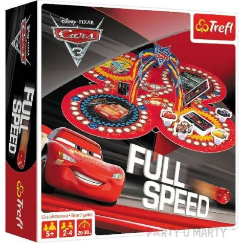 gra planszowa auta full speed trefl