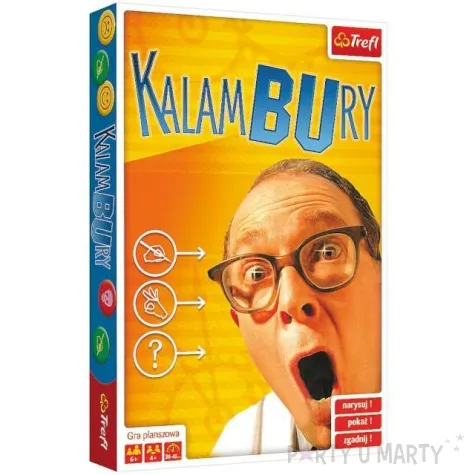 gra planszowa kalambury trefl od 6 lat