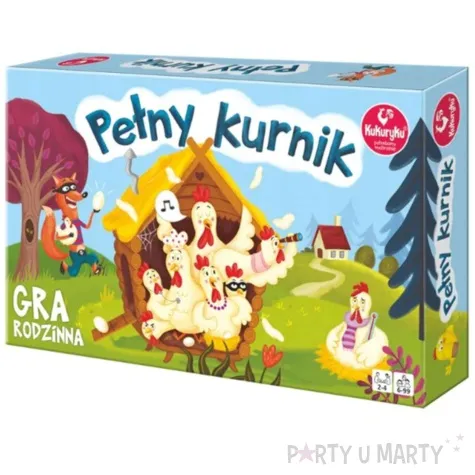 gra planszowa pelny kurnik kukuryku od 6 lat