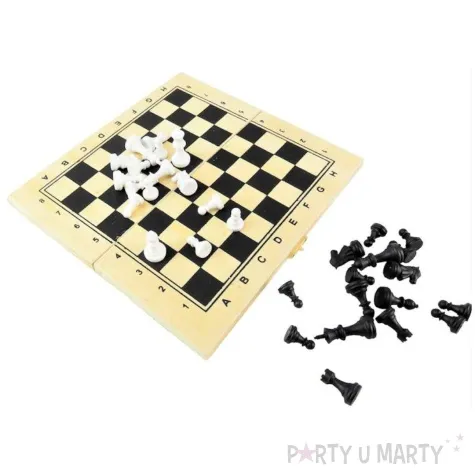 gra planszowa szachy skladane tropic 21 x 21 cm