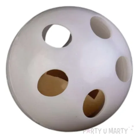 grzechotka kula biala stoklasa 24mm