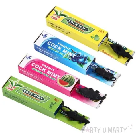 guma do zucia szokowa pulapka z niespodzianka zolta oem