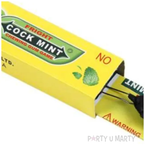 guma do zucia szokowa pulapka z niespodzianka zolta oem