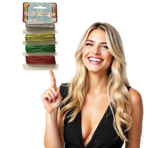 gumki dekoracyjne classic metalic 4 kolory aliga