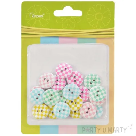 guziki dekoracyjne w kratke mix kolor arpex