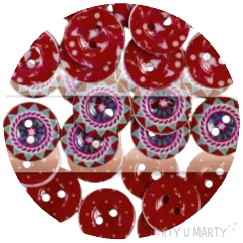 guziki kreatywne mix titanum 30szt