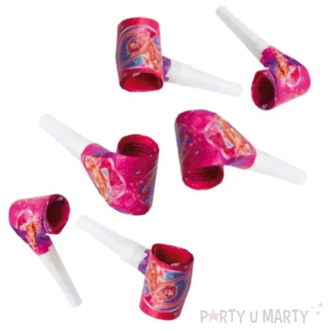 gwizdek zwijany barbie 6 szt