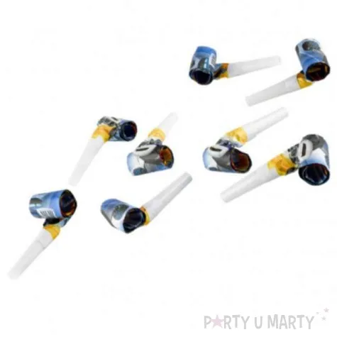 gwizdek zwijany blaze i megamaszyny amscan 8 szt