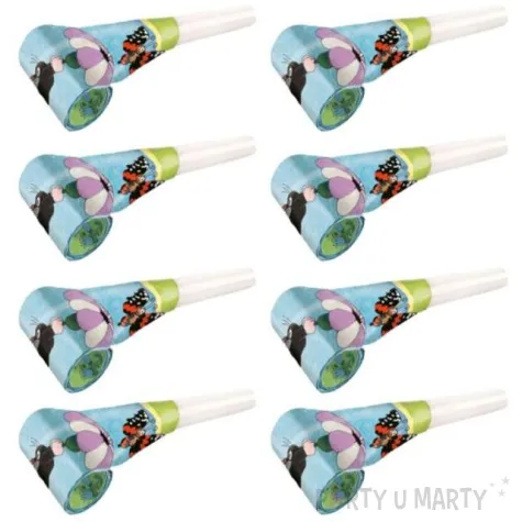 gwizdek zwijany krecik amscan 8 szt