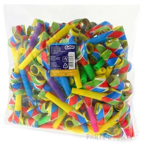 gwizdek zwijany romby mix 144 szt