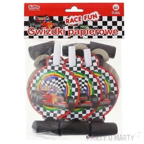 gwizdek zwijany wyscig 6 szt