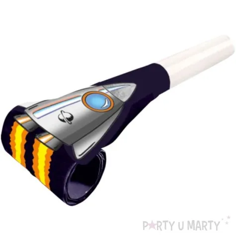 gwizdki papierowe kosmos amscan 30 cm 8 szt