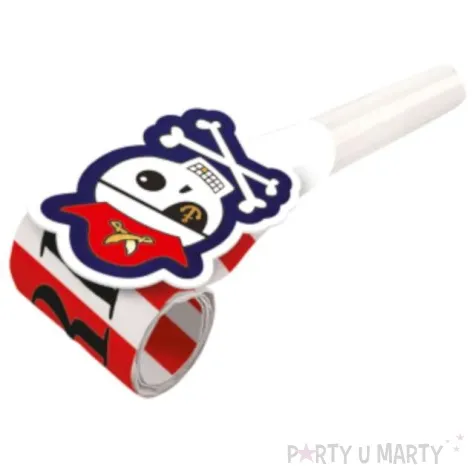 gwizdki pirackie amscan 8 szt