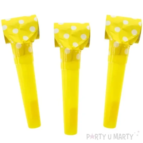 gwizdki zwijane groszki zolty godan 100 szt