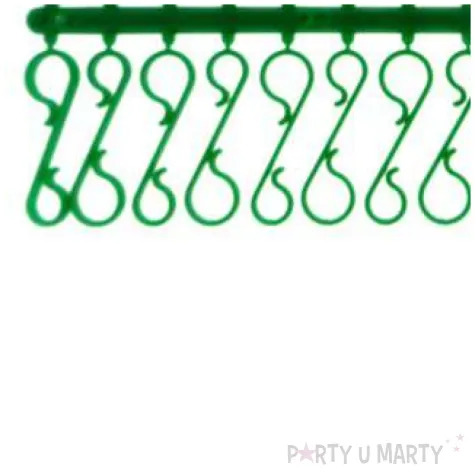 haczyki do ozdob classic zielone arpex 30 szt