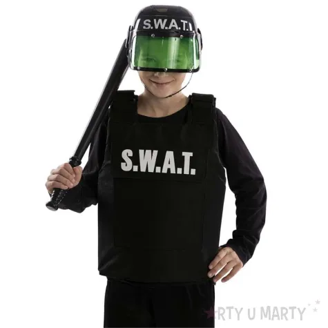 helm antyterrorysta s w a t czarny fyasa 23 x 15 cm