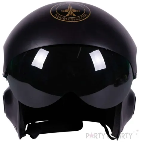 helm pilot mysliwca zolnierz czarny fyasa