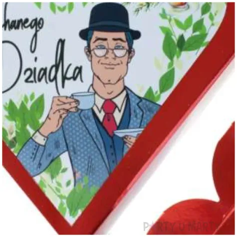herbata serce dla dziadka giftmania
