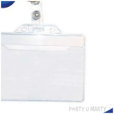 holder smycz z eurozawieszka niebieska titanum 93 x 60 mm