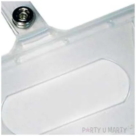 holder sztywny z klipsem titanum 93 x 60 mm