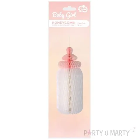 honeycomb butelka rozowo biala godan