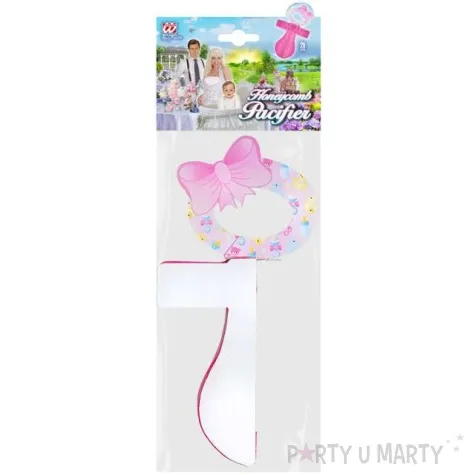 honeycomb smoczek honeycomb rozowa widmann