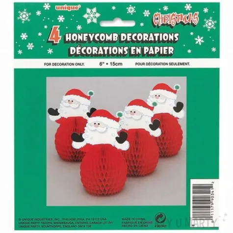 honeycomb swiety mikolaj unique 15 cm 4 szt