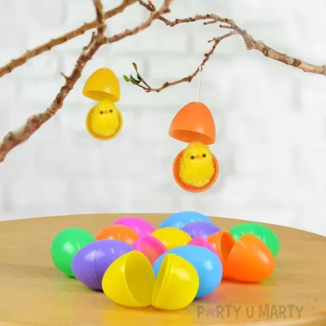 jajka dekoracyjne otwierane neonowe mix arpex 4 5 cm 18 szt