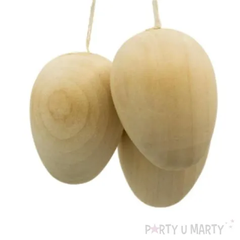 jajka drewniane aliga 4 cm 12 szt