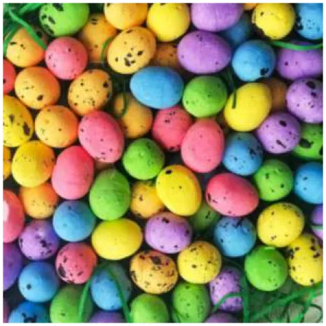 jajka kolorowe nakrapiane styropian aliga 1 5x1 8 cm 100 szt