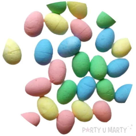 jajka styropianowe kolorowe pisanki mix aliga 2 5cm 25 szt