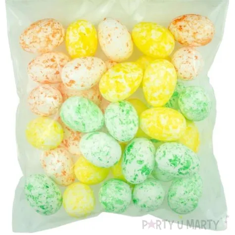 jajka styropianowe nakrapiane biale mix aliga 2 5 cm 36 szt