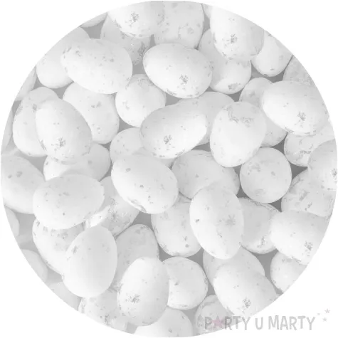 jajka styropianowe nakrapiane bialy partypal 2 5 cm 50 szt