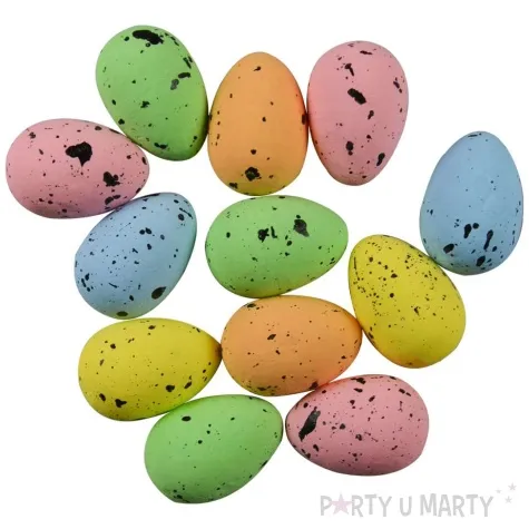 jajka styropianowe nakrapiane mix arpex 3 5 cm 12 szt