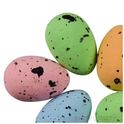 jajka styropianowe nakrapiane mix arpex 3 5 cm 12 szt