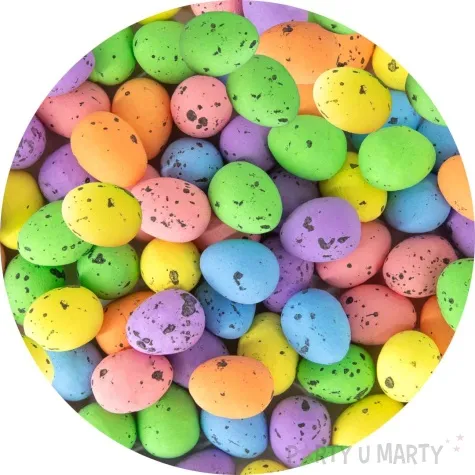 jajka styropianowe nakrapiane mix partypal 1 8 cm 100 szt