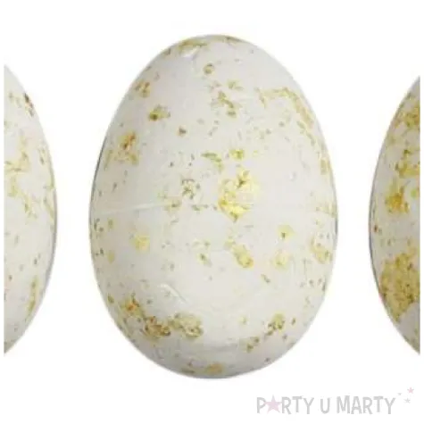 jajka styropianowe nakrapiane zlotem mix titanum 50 szt